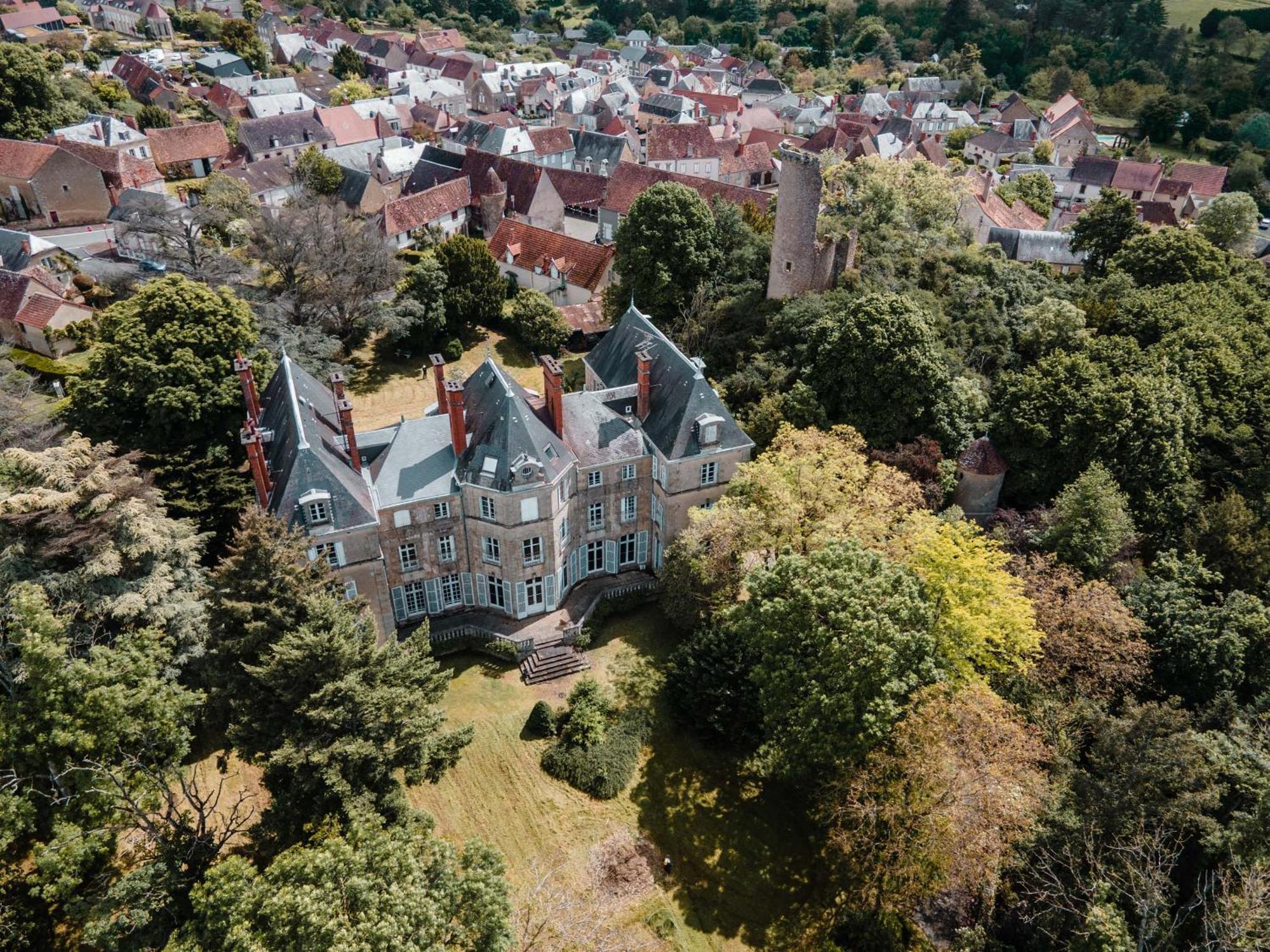 Chateau De Sainte-Severe Extérieur photo